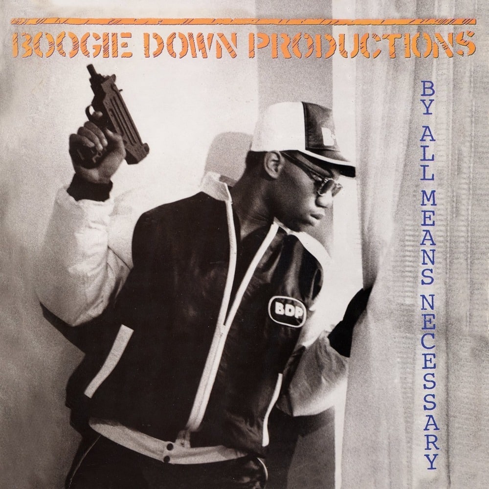 9 mm go bang. Boogie down Productions. Boogie down. Watch my 9mm go Bang.