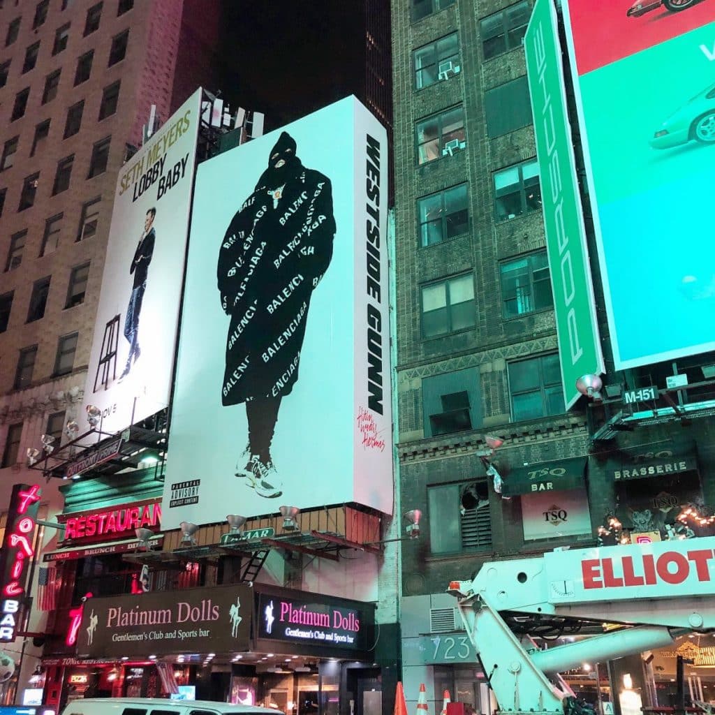 Westside Gunn Billboard Times Square 1024X1024