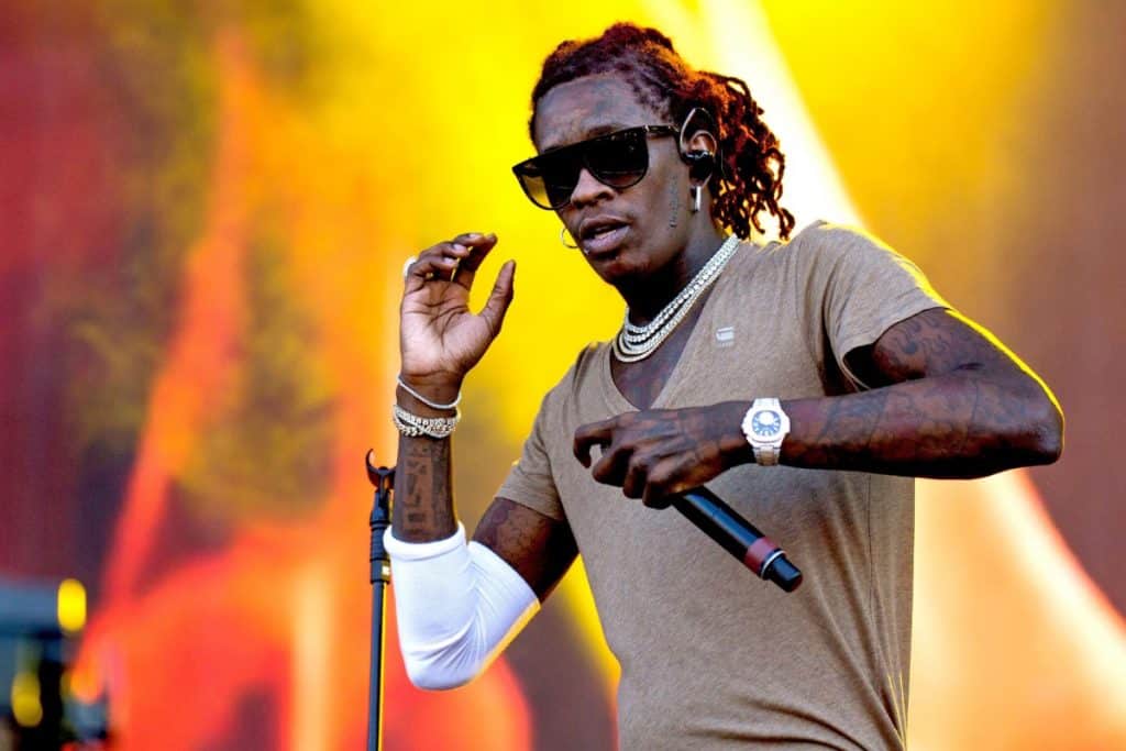 Top Five Best Rappers Alive Of 2017 Young Thug 1024X683