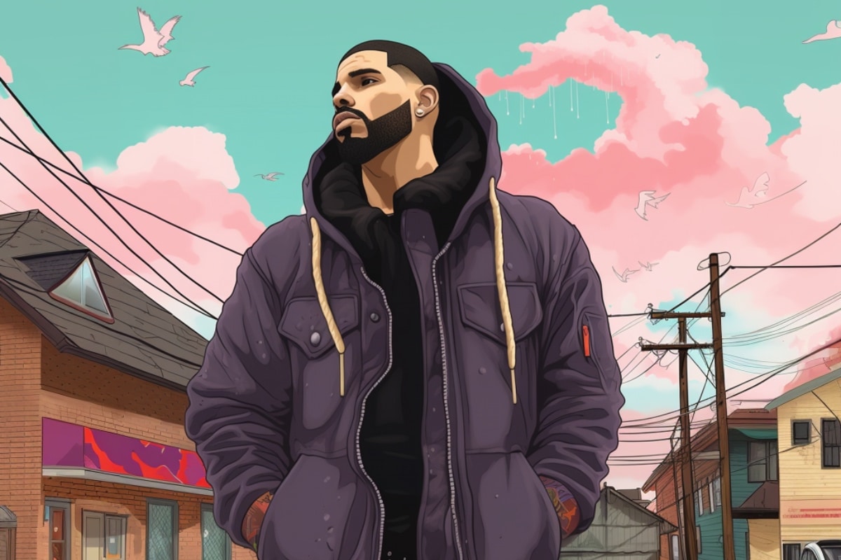 Drake Toronto Illustration