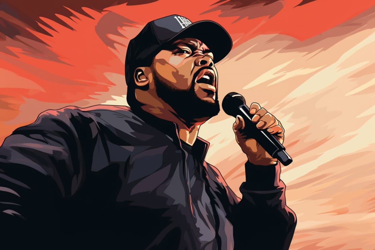 Ice Cube Illustration