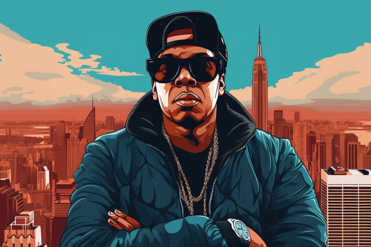 Jay Z Illustration