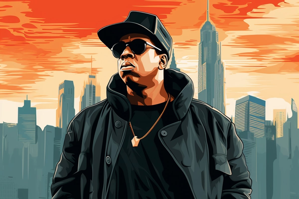 Jay Z Illustration New York