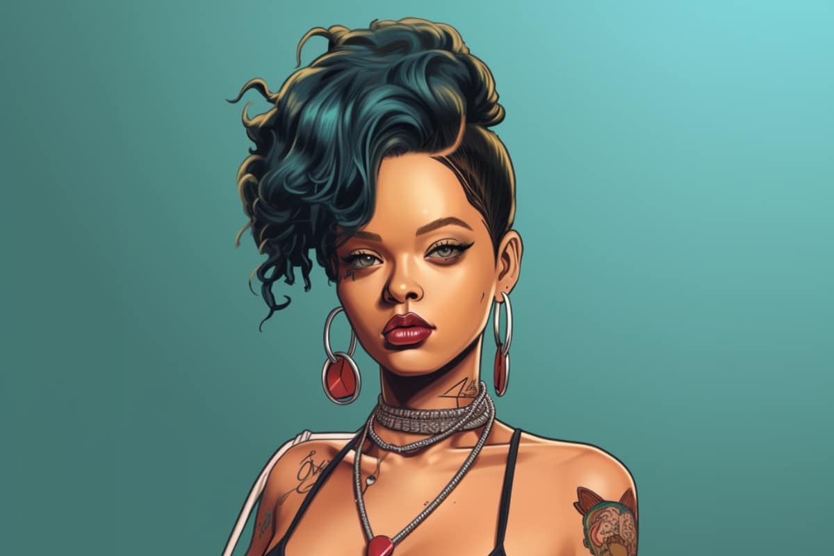 Rihanna Illustration