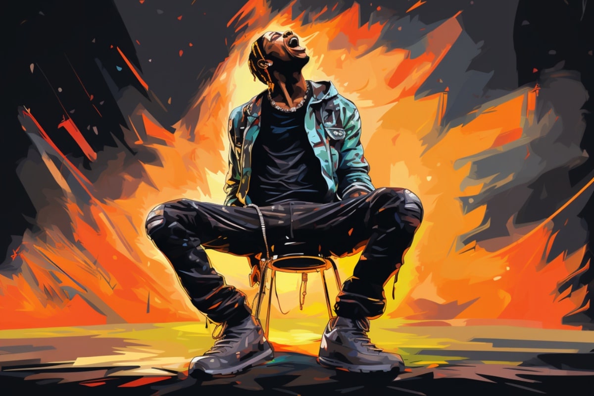 Travis Scott Illustration 3