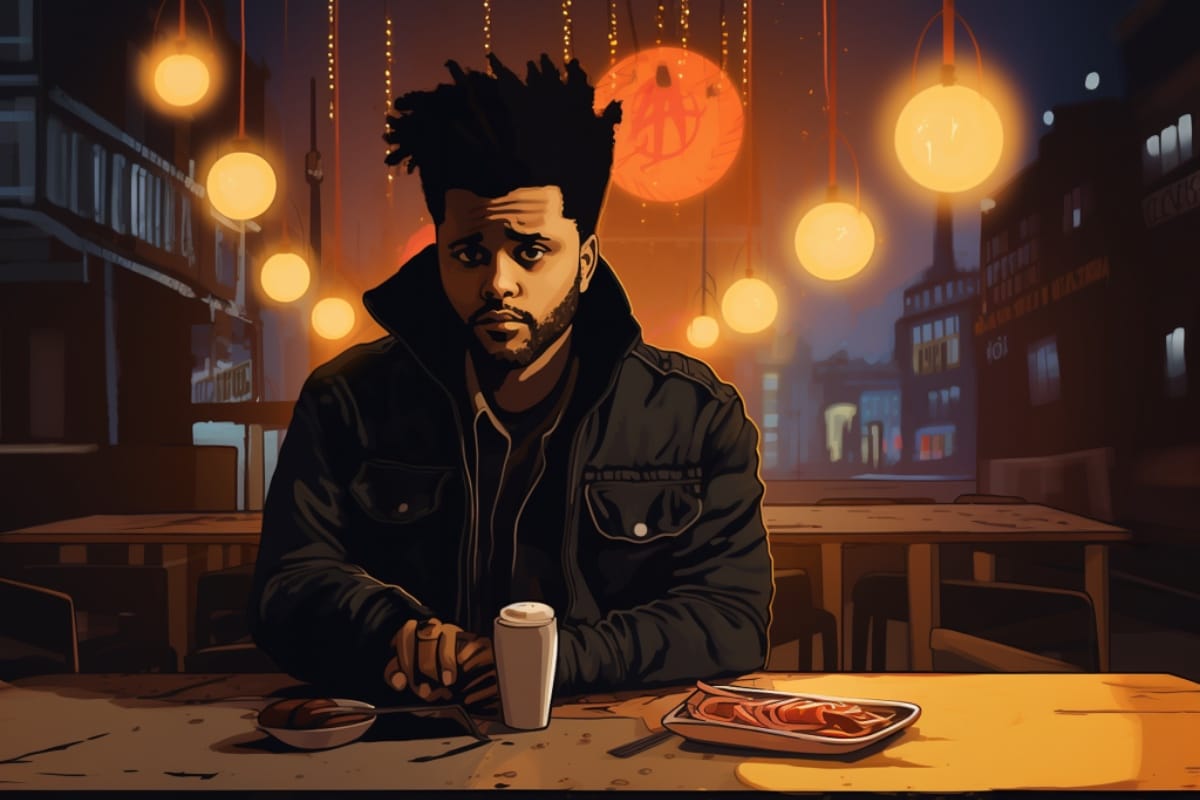 Weeknd Illustration