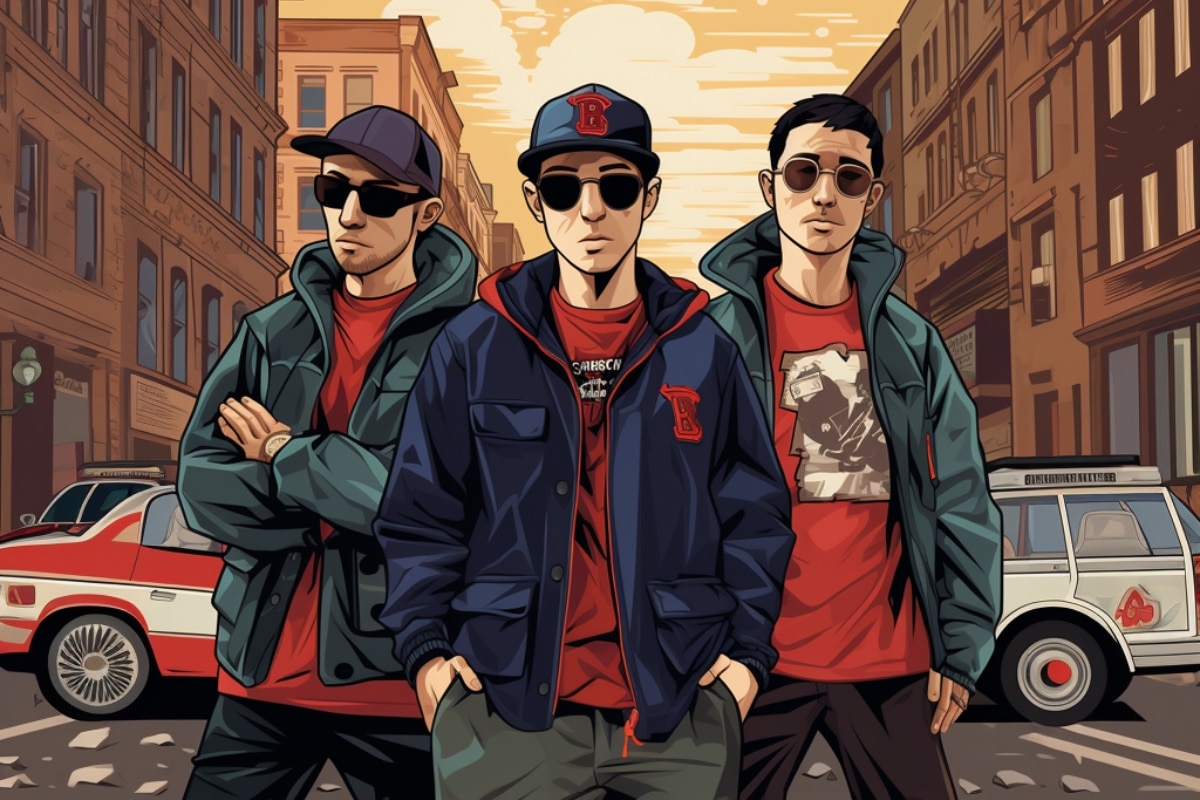 Beastie Boys Illustration 1