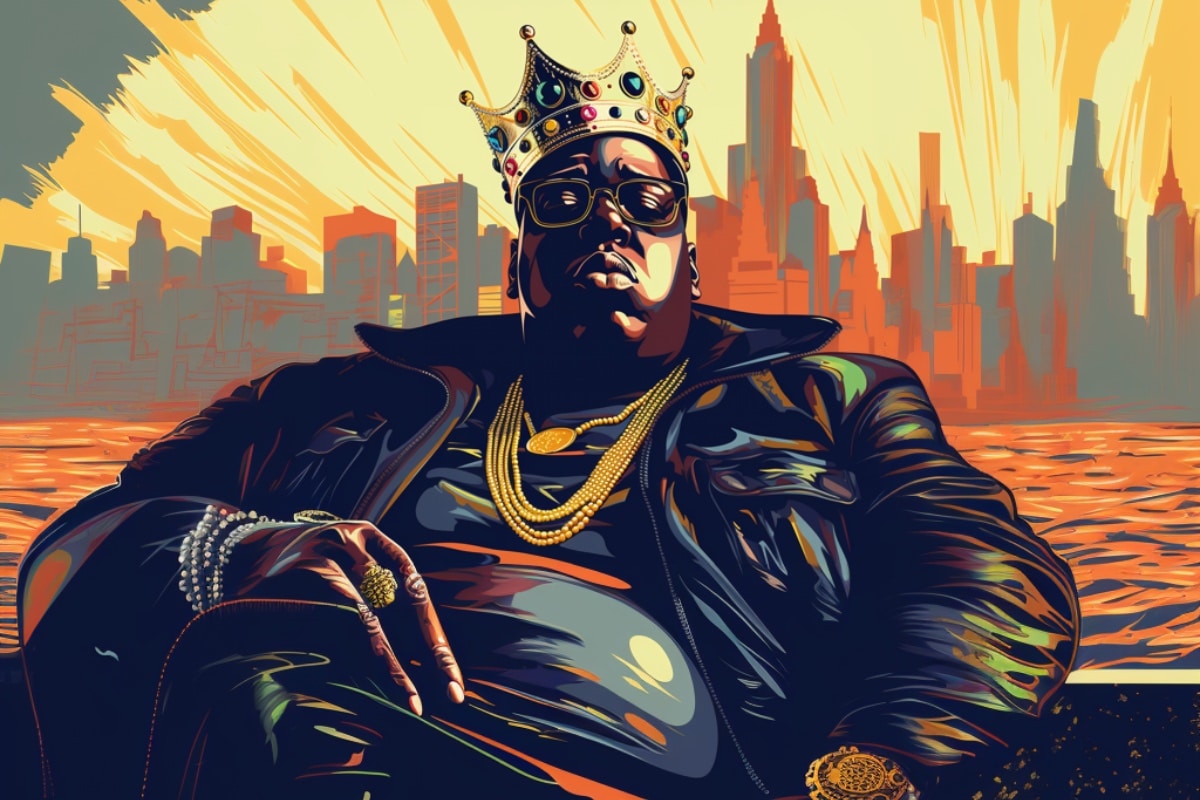 Biggie King Of New York Illustration 2