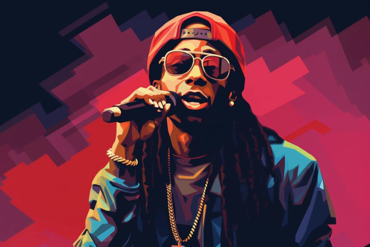 Lil Wayne Live Illustration