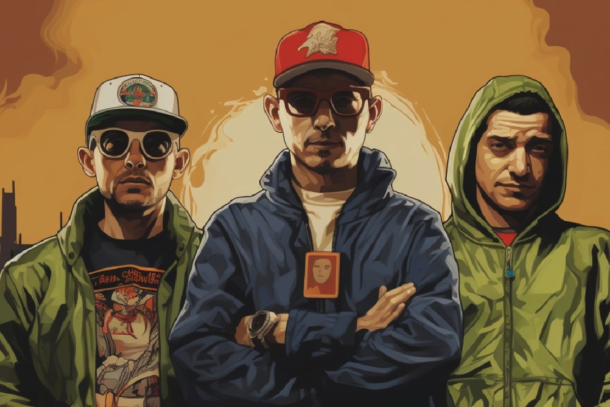 Beastie Boys - Rap Rock - Illustration