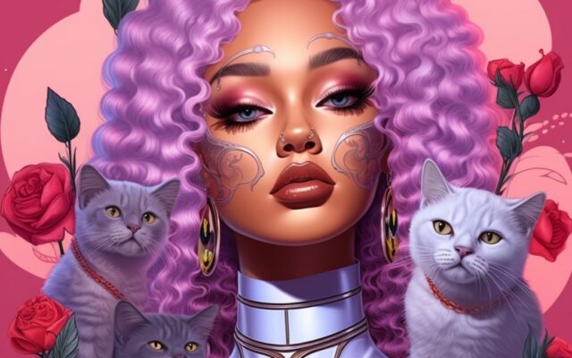 Doja Cat You Right illustration