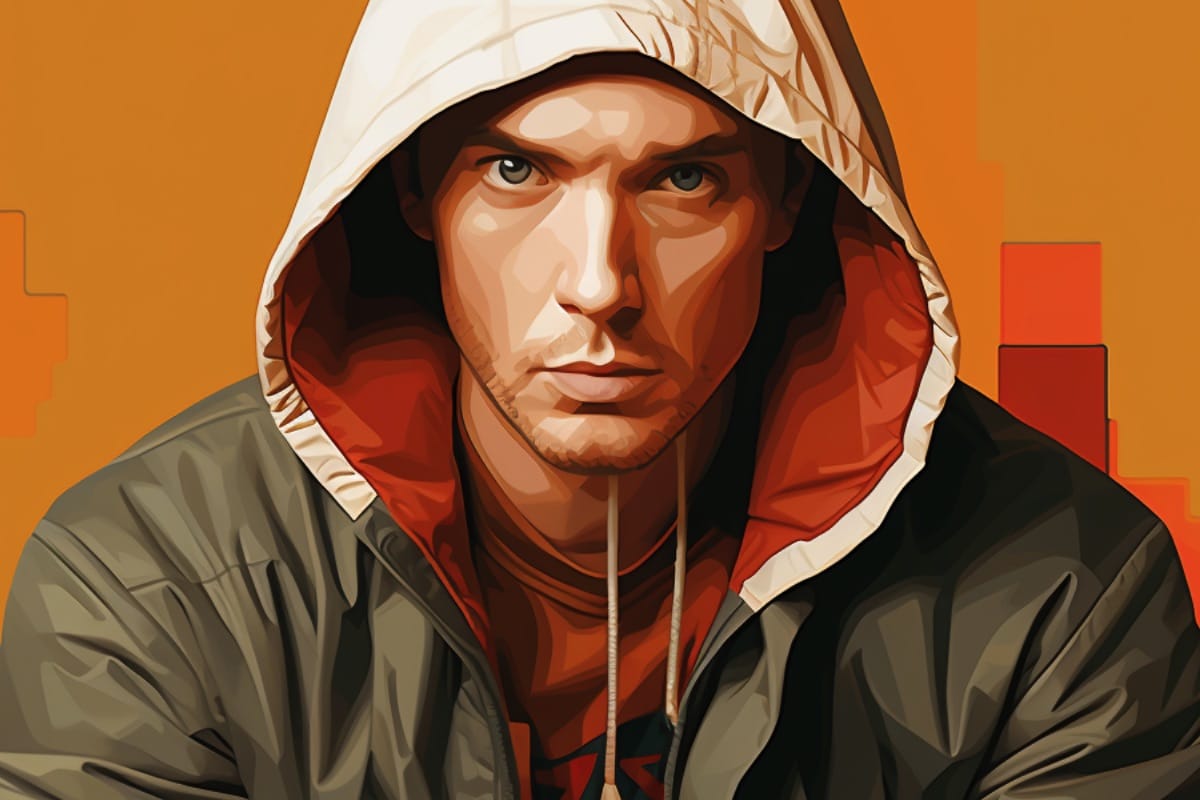 Eminem - Space Bound - Illustration