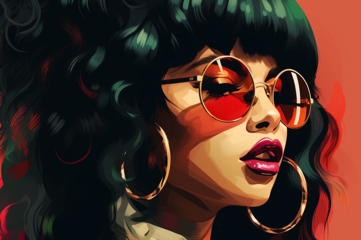 Nicki Minaj - Da Sleeze - Illustration