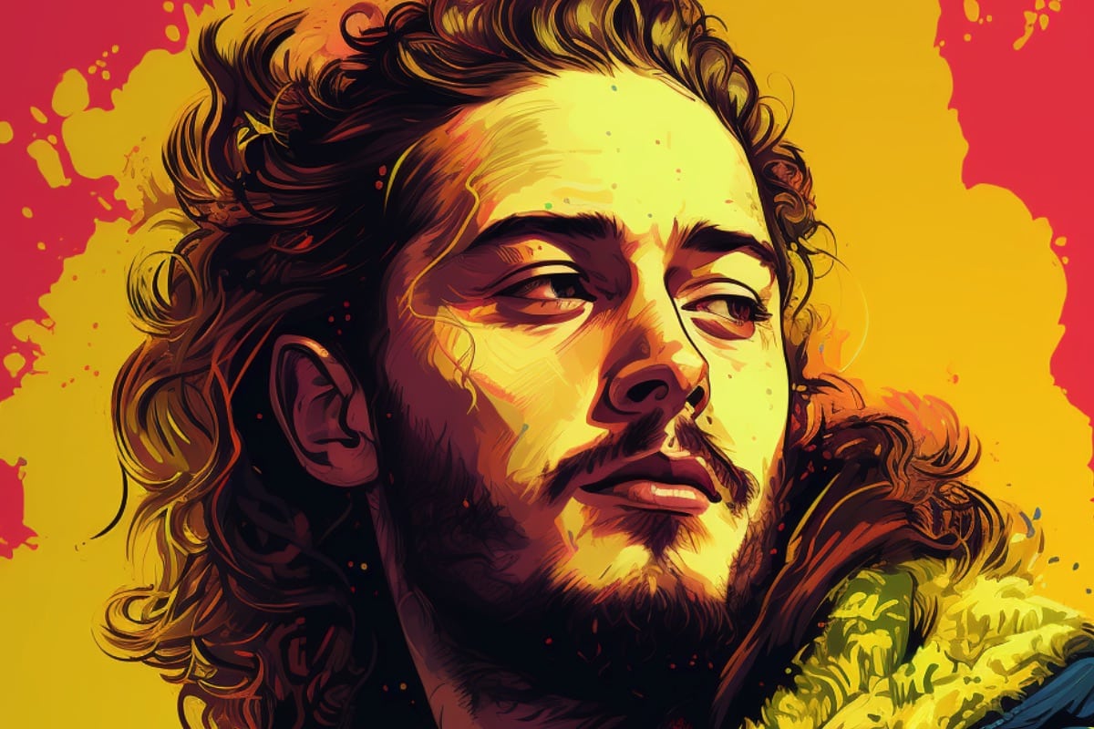 Post Malone - Illustration