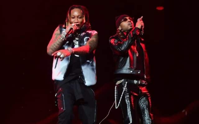Metro and Future Performing on Stage