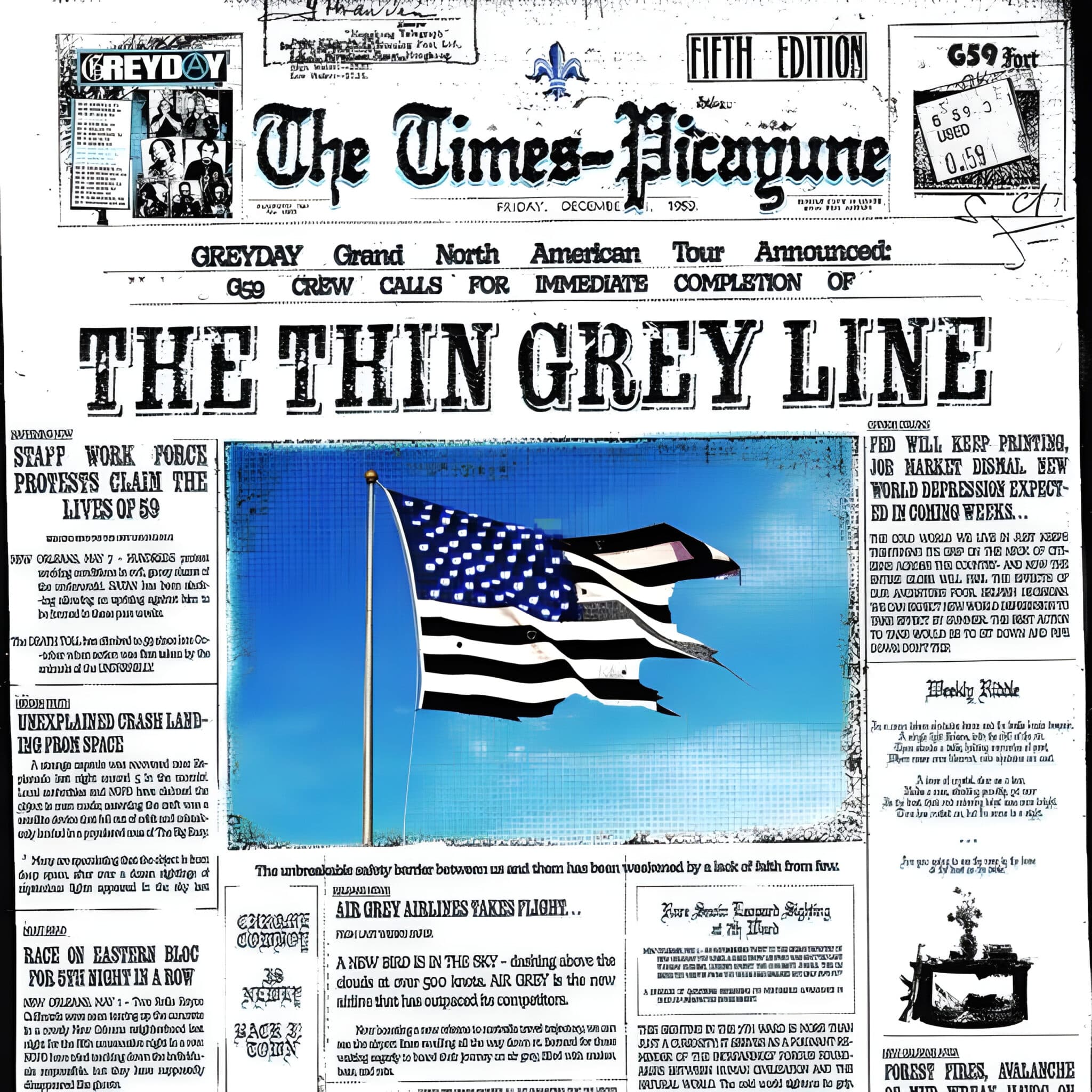 Meaning of 'The Thin Grey Line' by uicideboy Beats, Rhymes and Lists
