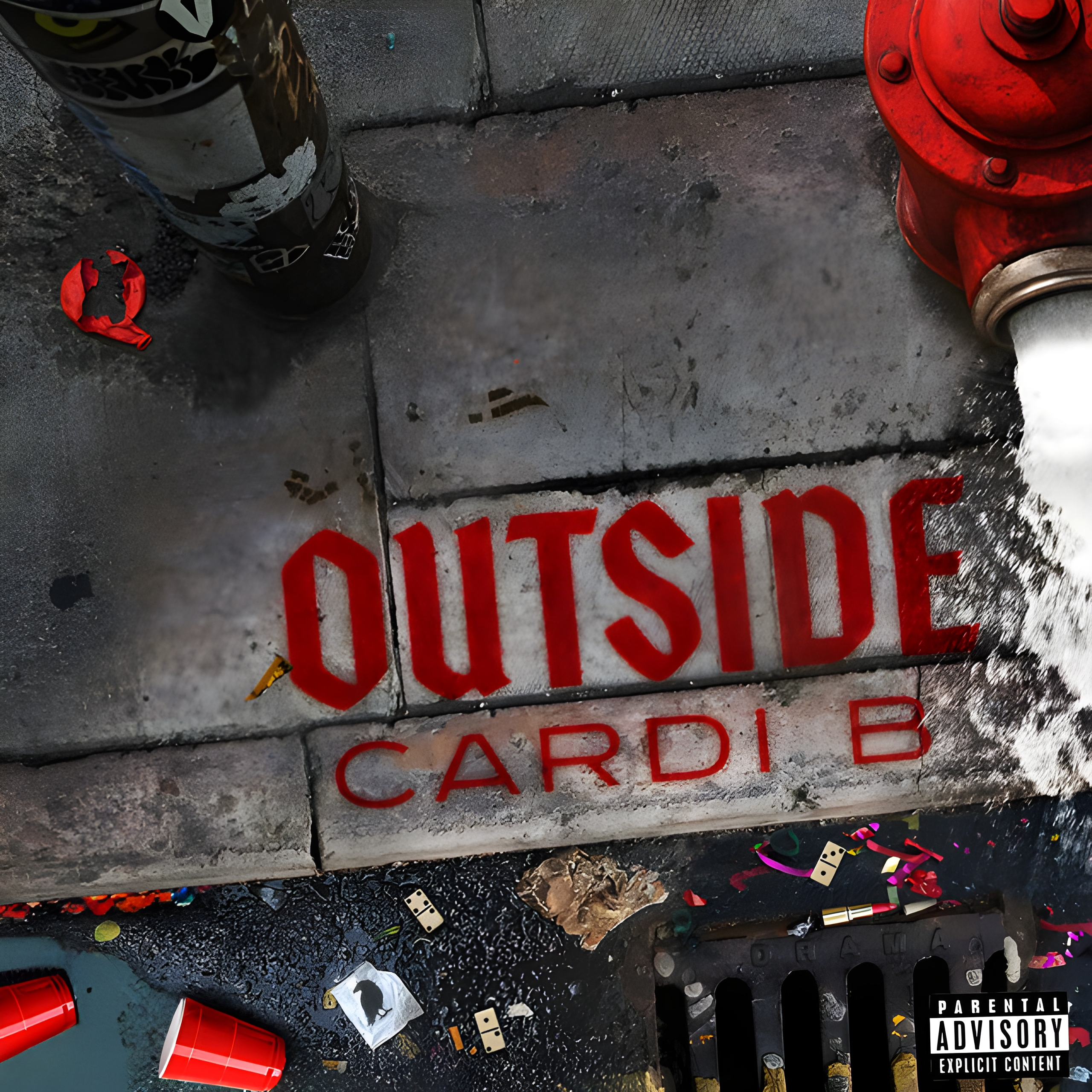 Cardi B Outside
